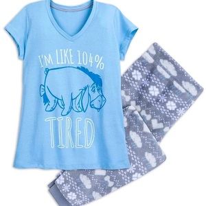 Disney Eeyore ladies pajama set (L)